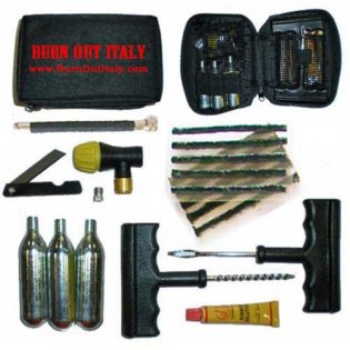 Tubeless tire repair kit + CO2 - RMS