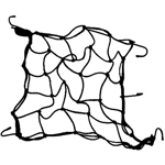 Cinghie, Reti e corde elastiche