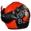 Roof Boxer V8 Graphic orange helmet 2